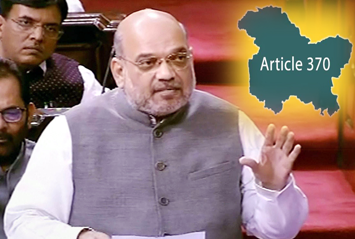 The Government wants to end Article 370, a huge ruckus in Rajya Sabha