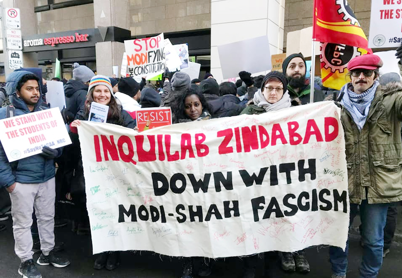 Toronto protest against Indian citizenship law as divisive politics play out in Canada